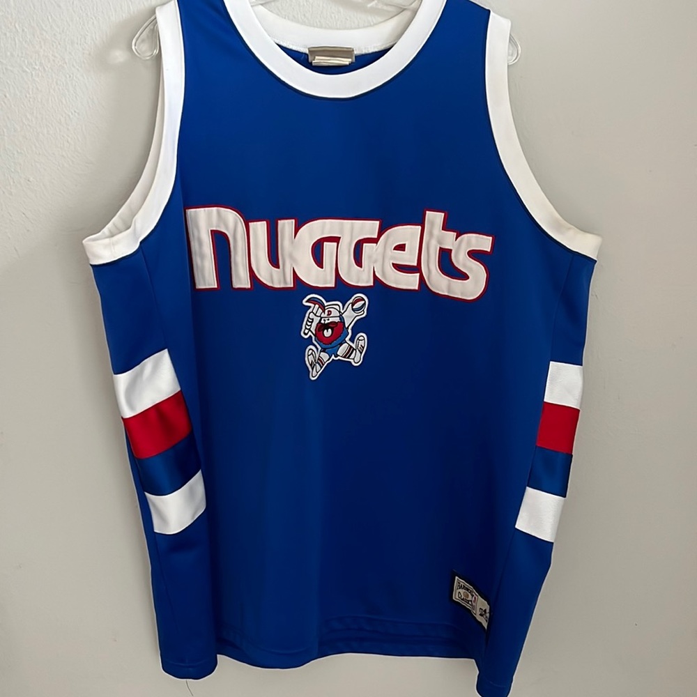 Vintage majestic Denver nuggets hardwoods classics jersey